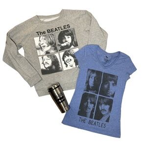 THE Beatles Tops & Cup Bundle